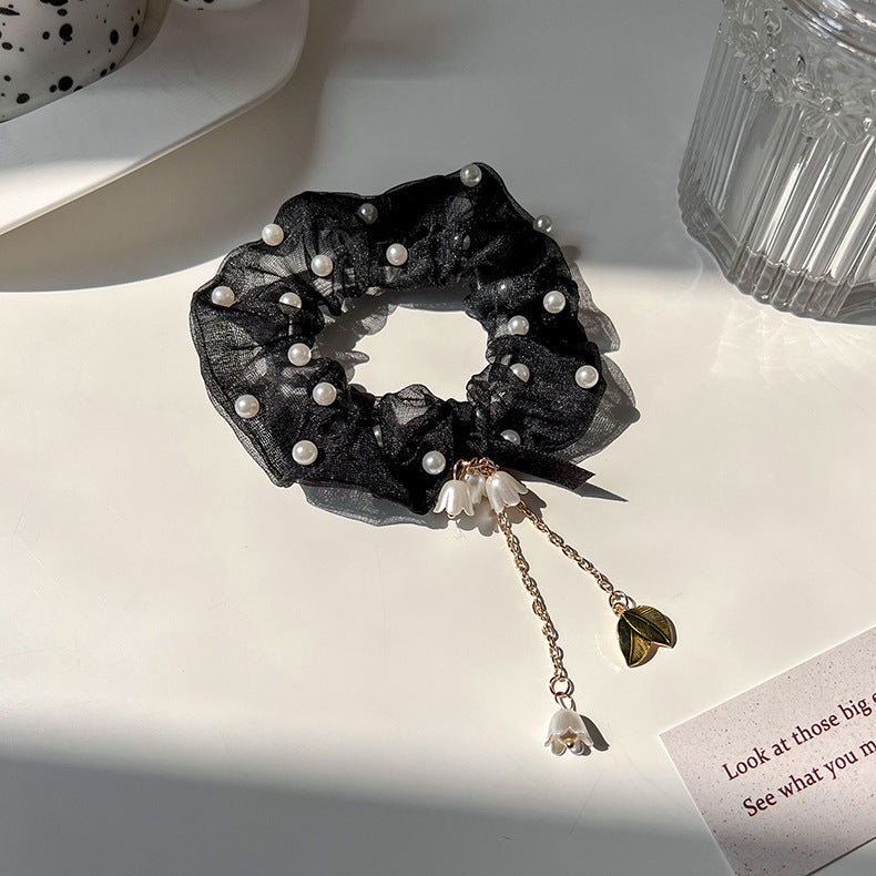 Scrunchie de seda pequeño