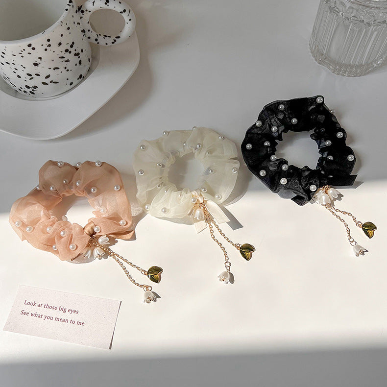 Scrunchie de seda pequeño