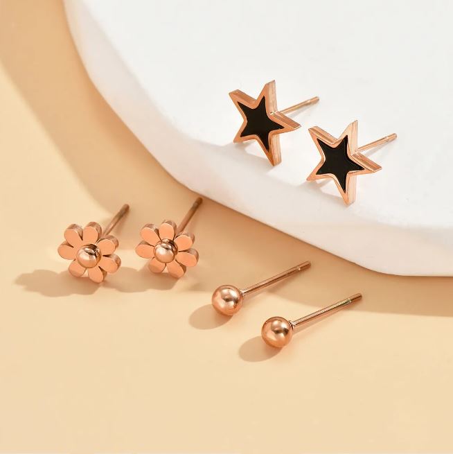 Set topitos Rose x 3