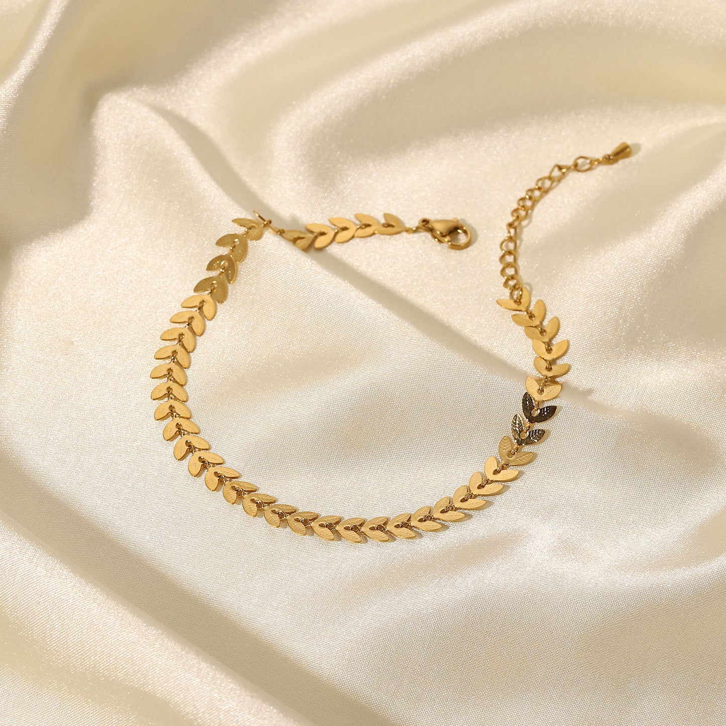 Tobillera Lea Baño Oro 18k