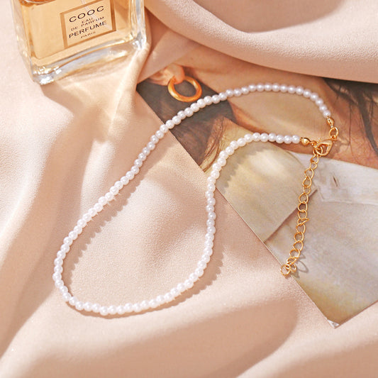 Collar perlas sencillo