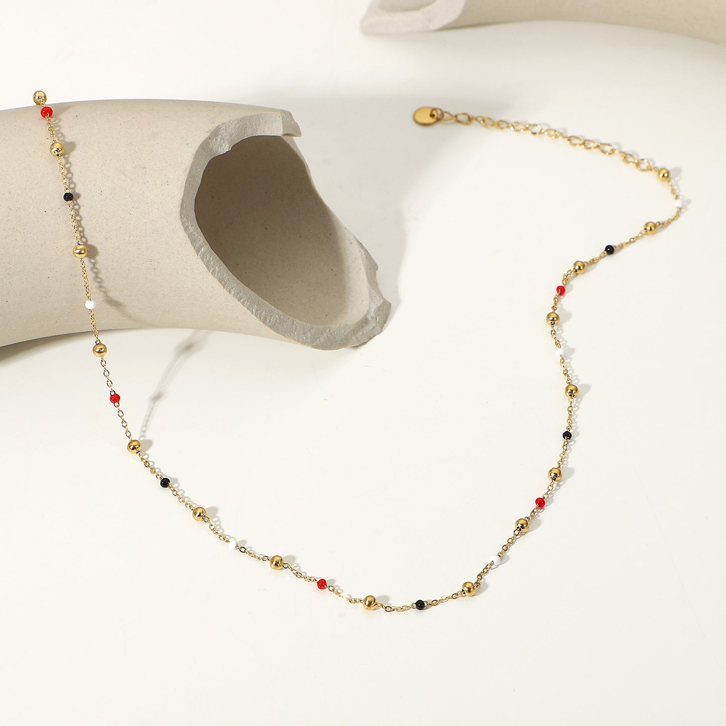 Collar Electra Baño Oro 18k