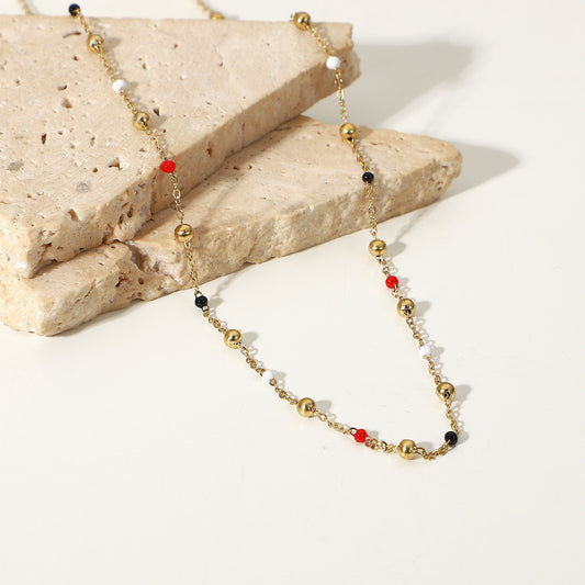 Collar Electra Baño Oro 18k