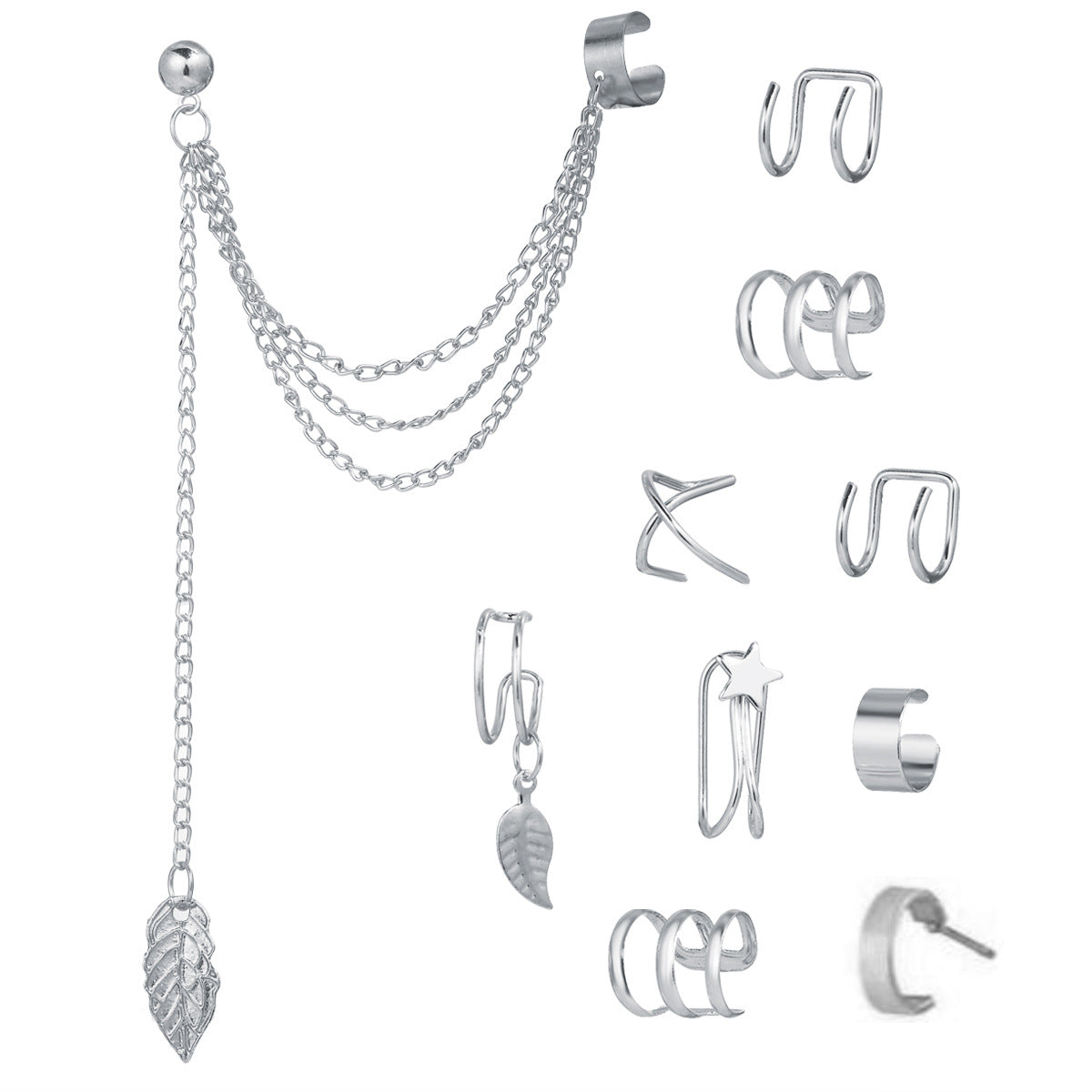 Earcuff Feme set x 10
